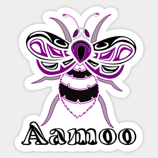 Asexual Aamoo (Bee) Sticker